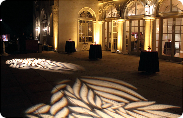 Wadsworth Mansion Pattern Wash on the Patio