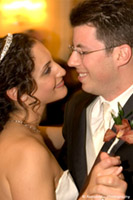 Bride and Groom Dancing