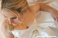 Bride on wedding day