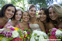 Bride with Bridesmaids
