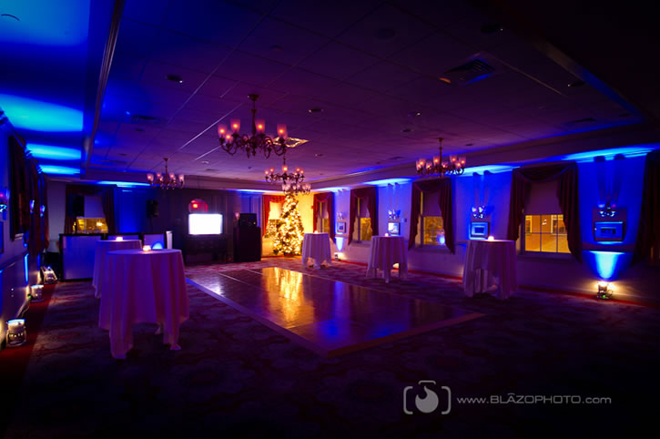 Wedding Up Lighting and Dance Floor Wash